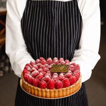 Load image into Gallery viewer, Fresh raspberry 7.5&quot; tart with vanilla chiboust and almond cream
