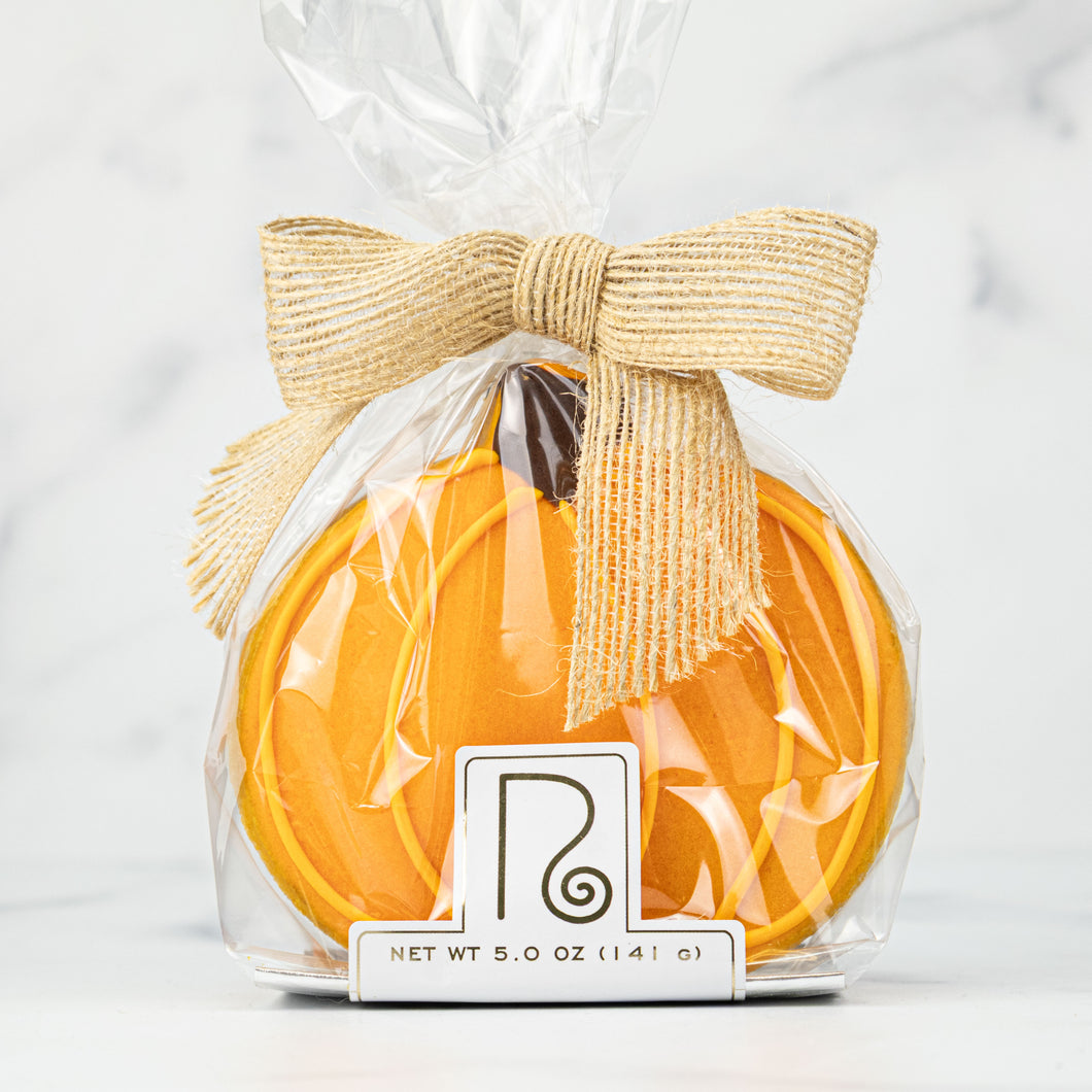 Pumpkin Iced Cookies