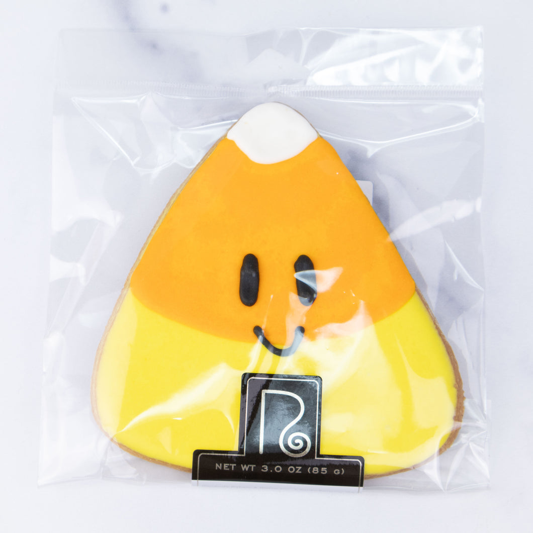 Iced Candy Corn Cookie